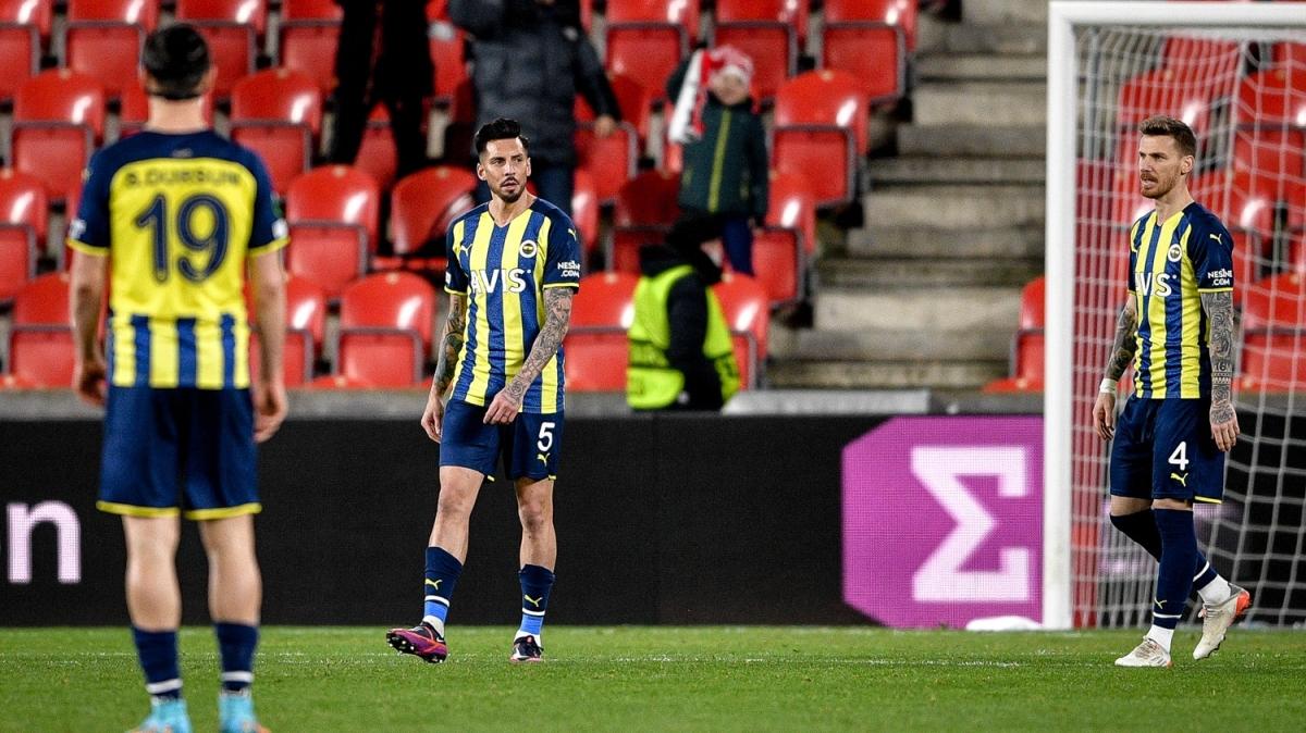 Kanarya'dan bu kadar! Ma sonucu: Slavia Prag-Fenerbahe: 3-2