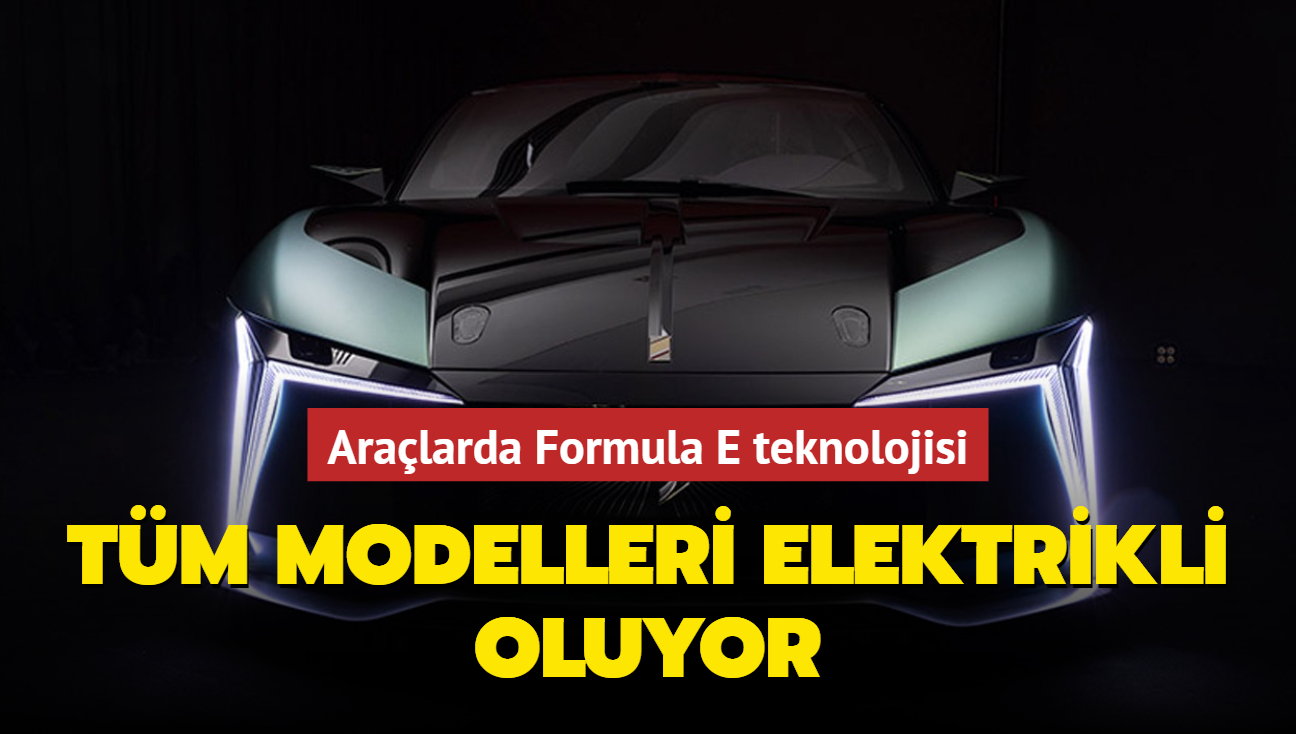 2024 ylnda tm modelleri elektrikli oluyor: "Formula E'deki tecrbelerimizi projelerimize aktaryoruz"