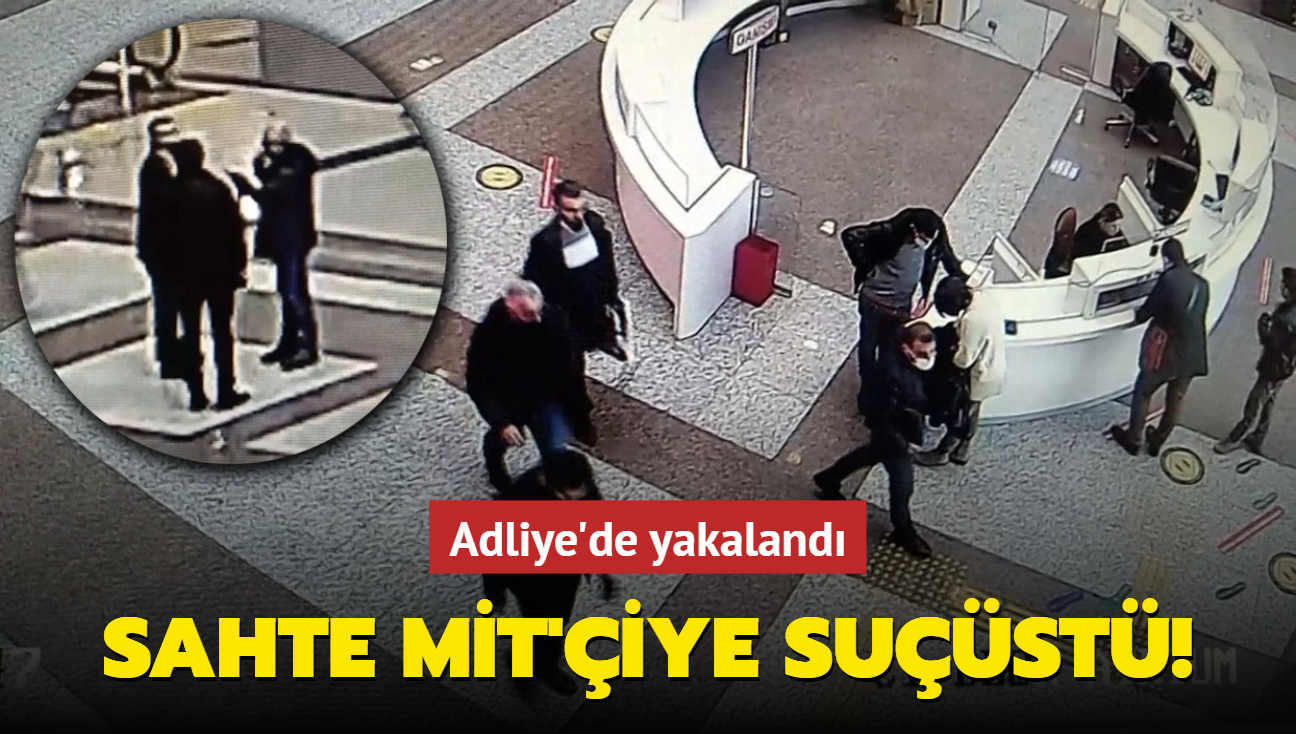 Sahte MT'i adliyede sust yakaland