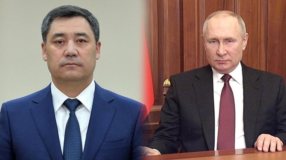 Krgzistan Cumhurbakan Caparov, Putin ile grt