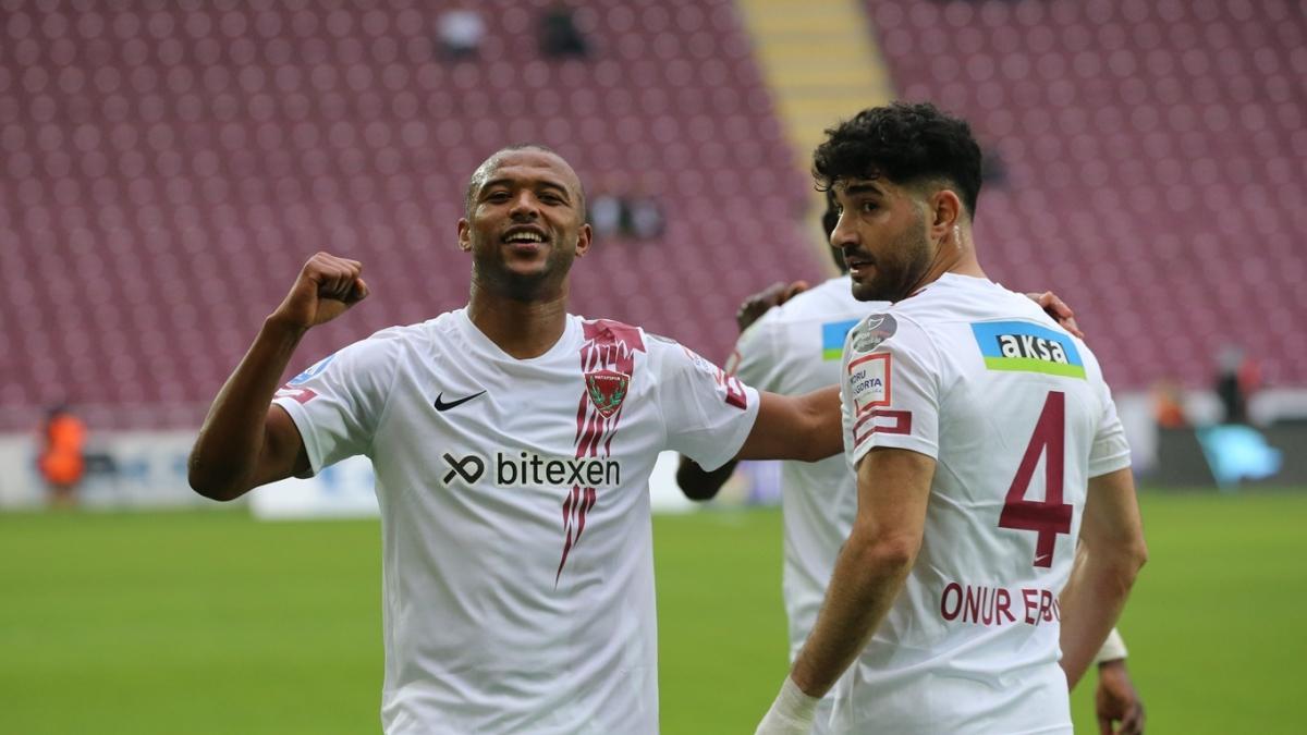 Ataka Hatayspor, Adem Byk'sz znur Kablo Yeni Malatyaspor'u gol yamuruna tuttu