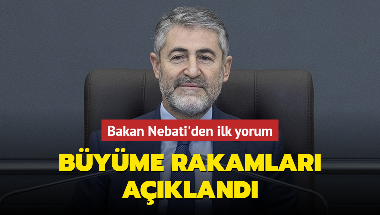 Byme rakamlar akland... Bakan Nebati'den ilk yorum