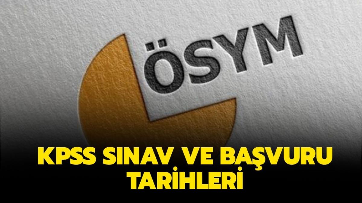 KPSS 2022 ortaretim, nlisans, lisans snav ne zaman" KPSS bavurular balad m" Memur olmak isteyenler dikkat! 