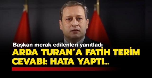 Burak Elmas'tan Arda Turan'a Fatih Terim cevab: Hata yapt...