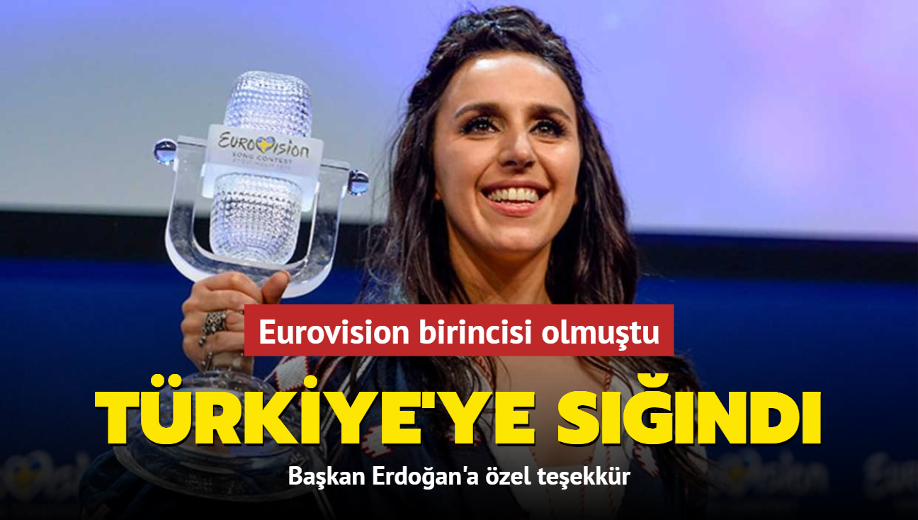 Eurovision birincisi olmutu... Trkiye'ye snd: Bakan Erdoan'a zel teekkr