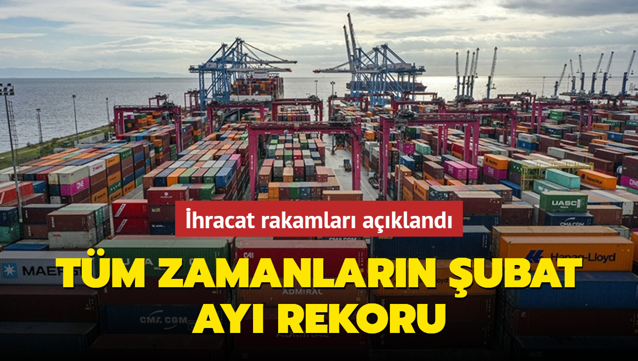 hracat rakamlar akland! Tm zamanlarn ubat ay rekoru