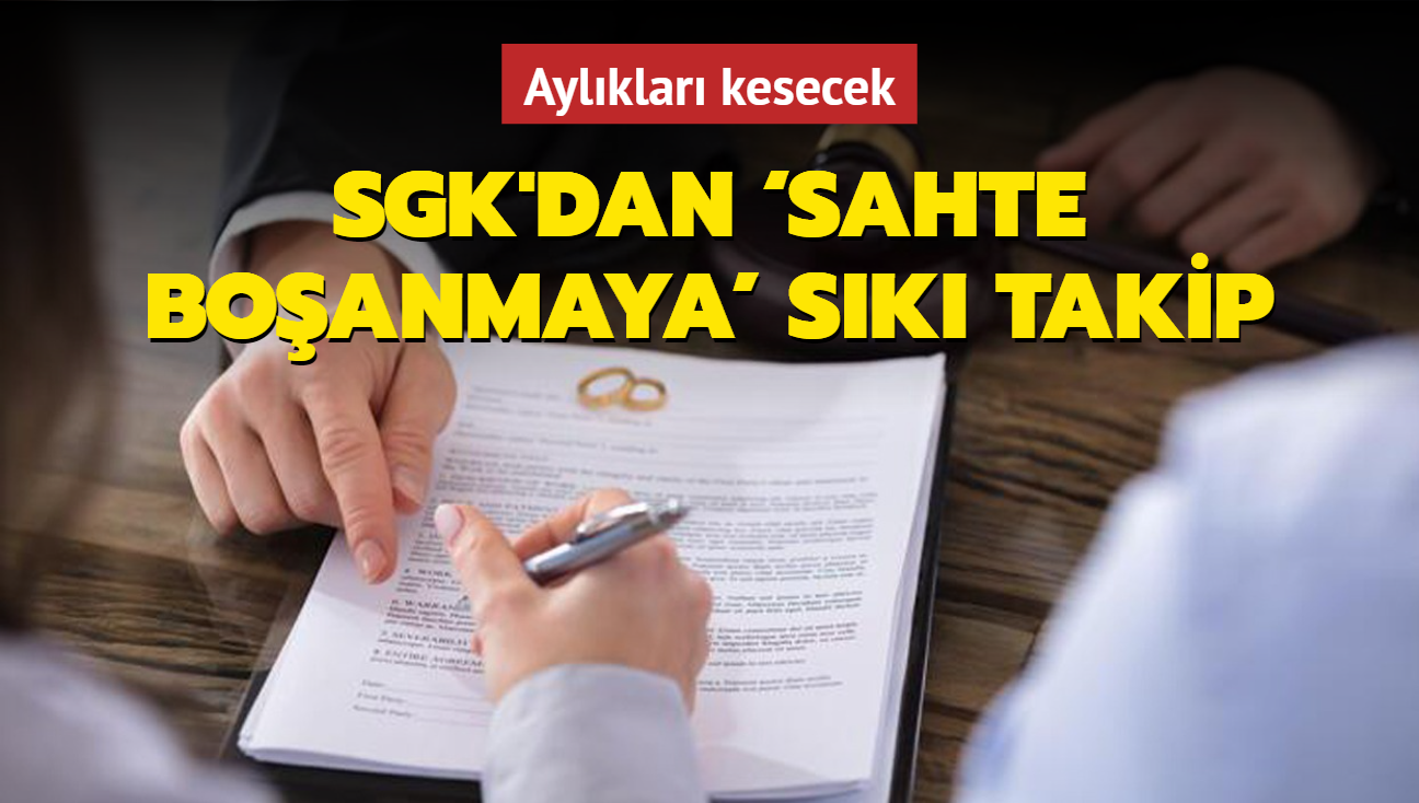 SGK'dan sahte boanmaya' sk takip