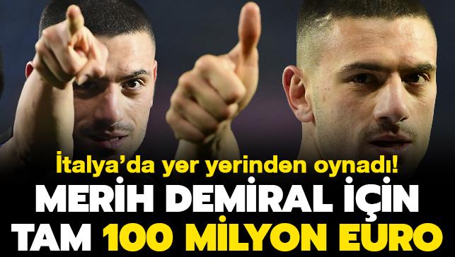 Merih Demiral iin tam 100 milyon euro! talya'da yer yerinden oynad