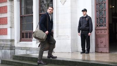 Furkan And ve Miray Daner sete kt... te Kara Tahta dizisinden ilk kareler