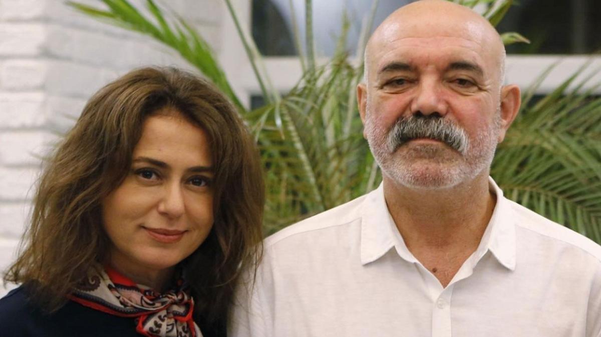 Olum'un Canan' Nazan Kesal ei Ercan Kesal'la tanma hikayesini ilk kez anlatt: Bir kel kafa, stnde parka