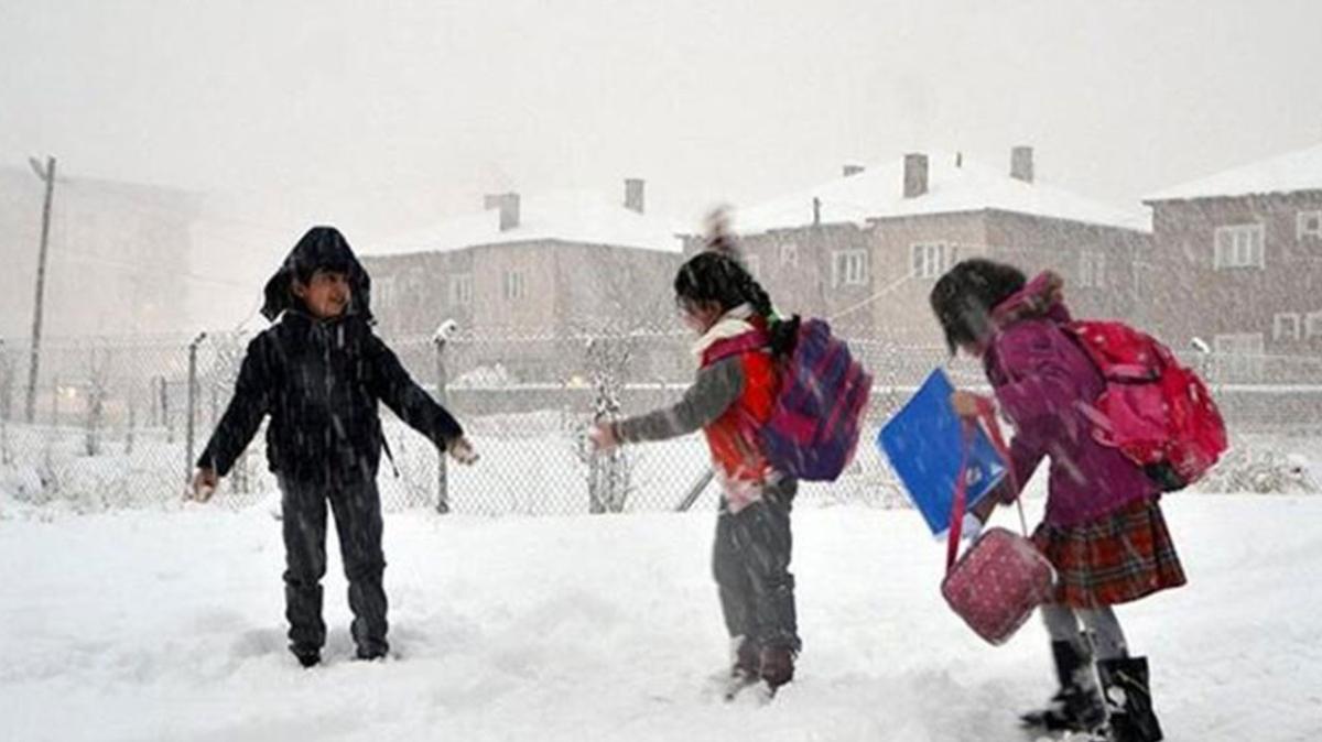 4 Mart okullar tatil mi" Konya, Giresun, Isparta, Van, Ordu, Bitlis, Karabk bugn kar tatili var m"