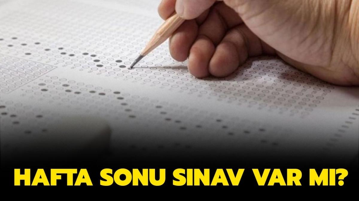 5 6 Mart'ta ne snav var" Hafta sonu snav var m" 