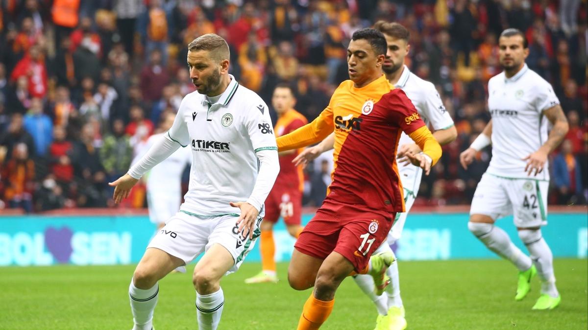 Sper Lig'de kritik 90 dakika: Konyaspor'un konuu Galatasaray