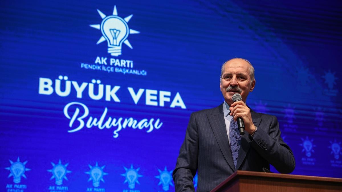 Numan Kurtulmu: 7,5 milyar insana kar sorumluluumuzdur