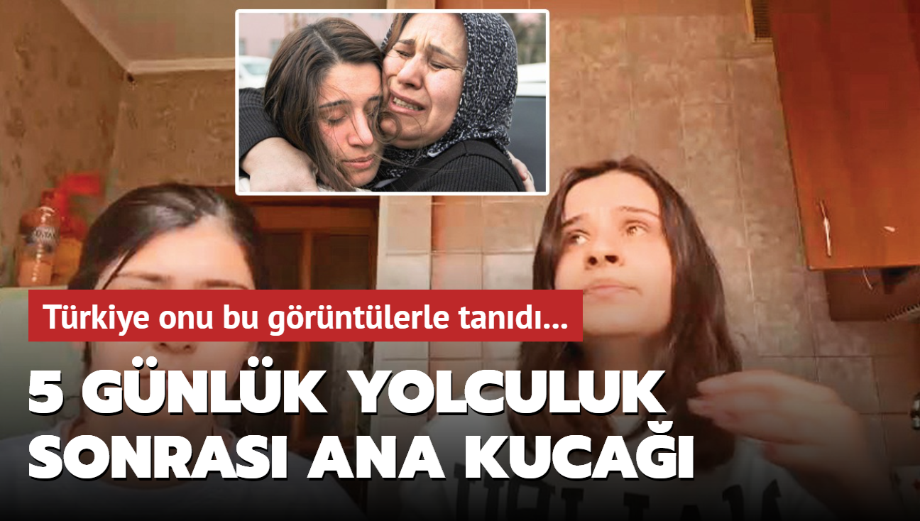 5 gnlk yolculuk sonras ana kuca