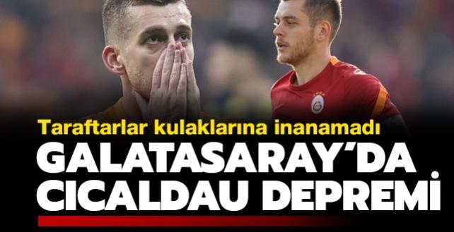 Galatasaray'da Alexandru Cicaldau depremi! Taraftarlar kulaklarna inanamad
