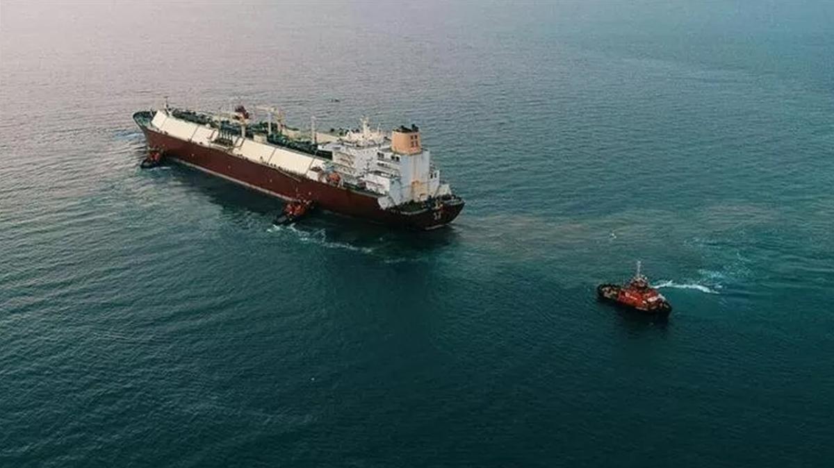 Nijerya'dan hareket eden LNG gemisinin 11 Mart'ta Türkiye'de olması planlanıyor