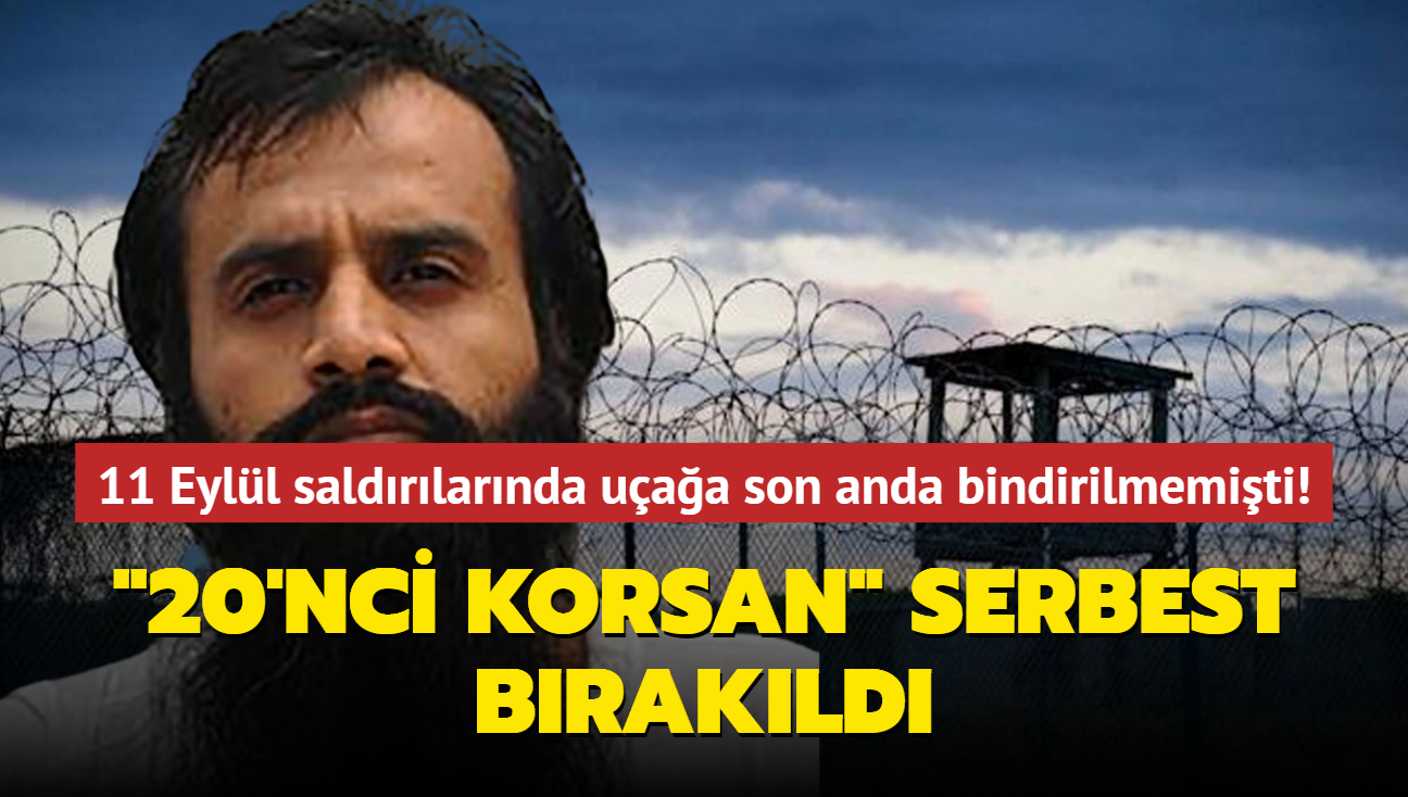 11 Eyll saldrlarnda uaa son anda bindirilmemiti! "20'nci korsan" serbest brakld