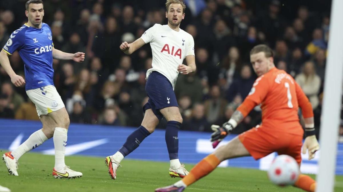 Harry Kane rekor krd, Tottenham Everton' farka bodu