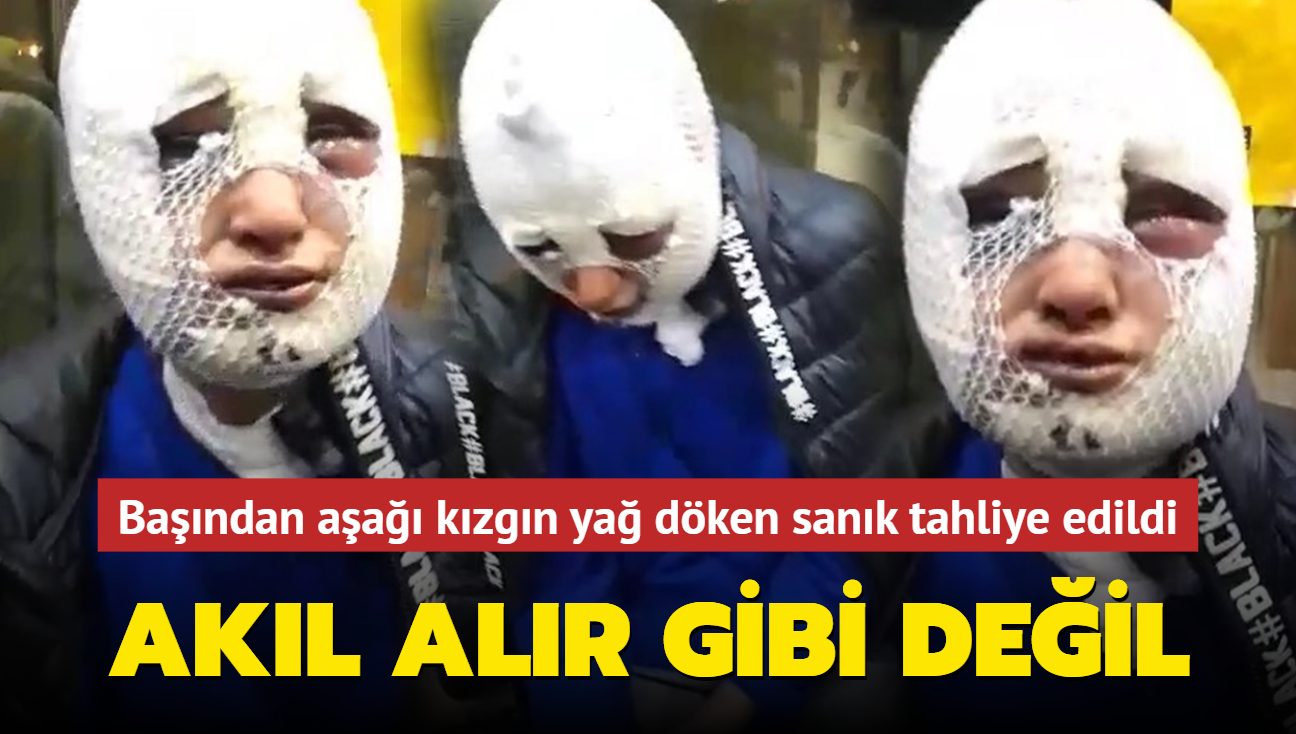 Akl alr gibi deil! Eski szlsnn bandan aa kzgn ya dken sank tahliye edildi