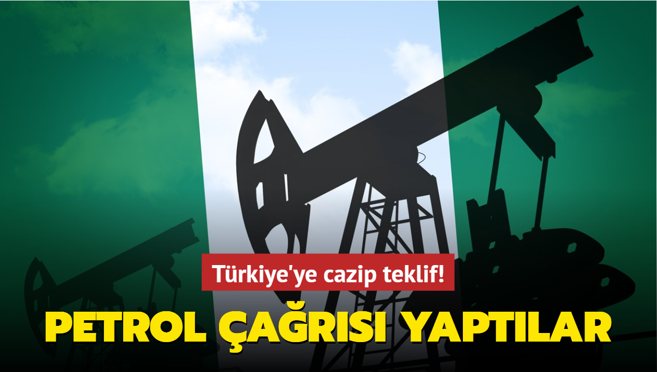 Afrika'dan Türkiye'ye cazip teklif! Petrol çağrısı yaptılar