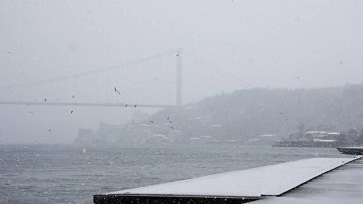 stanbul Boaz ift ynl kapatld! Gr mesafesi yarm milin altna dt