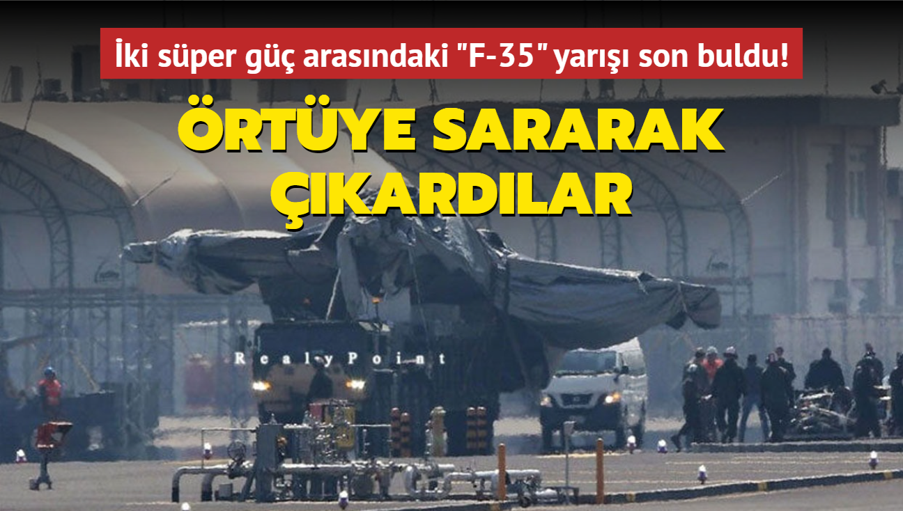 ki sper g arasndaki "F-35" yar son buldu! rtye sararak kardlar