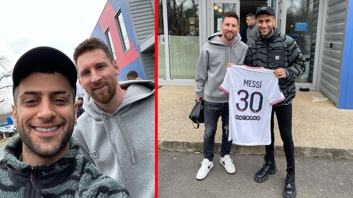 Reynmen'den Lionel Messi paylaşımı! Herkes ceketinin fiyatına takıldı