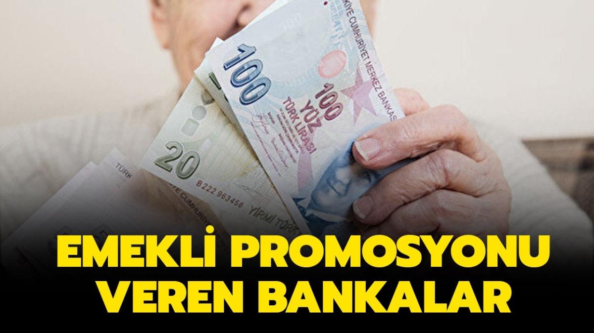 Emekliye hangi banka ne kadar promosyon veriyor" Emekliye promosyon frsat 2022! 