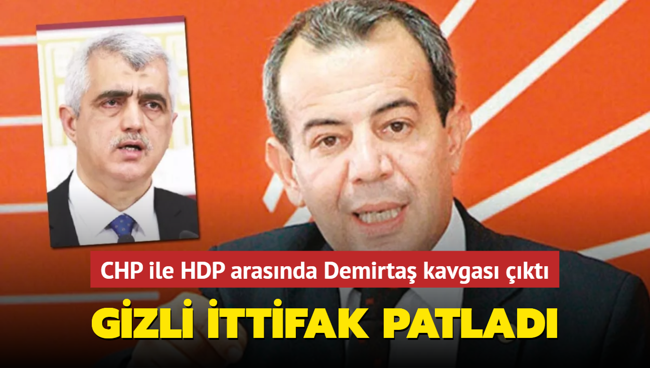 Gizli ittifak patlad! CHP ile HDP arasnda Demirta kavgas kt