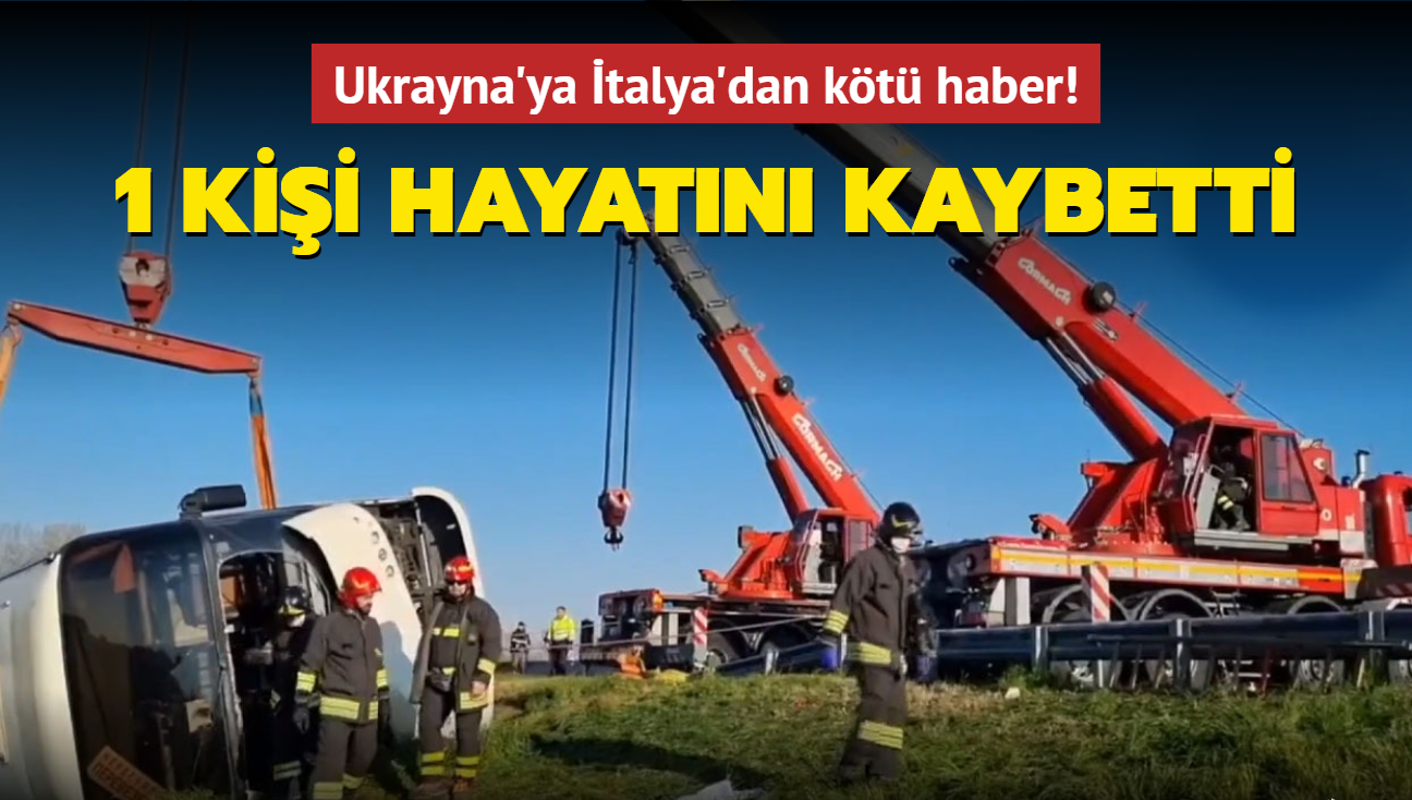 Ukrayna'ya talya'dan kt haber! 1 kii hayatn kaybetti