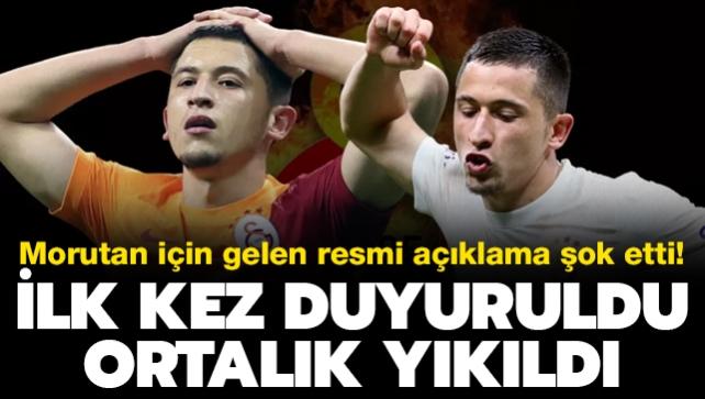 Olimpiu Morutan aklamas Galatasaray' ok etti! lk kez duyuruldu, ortalk ykld