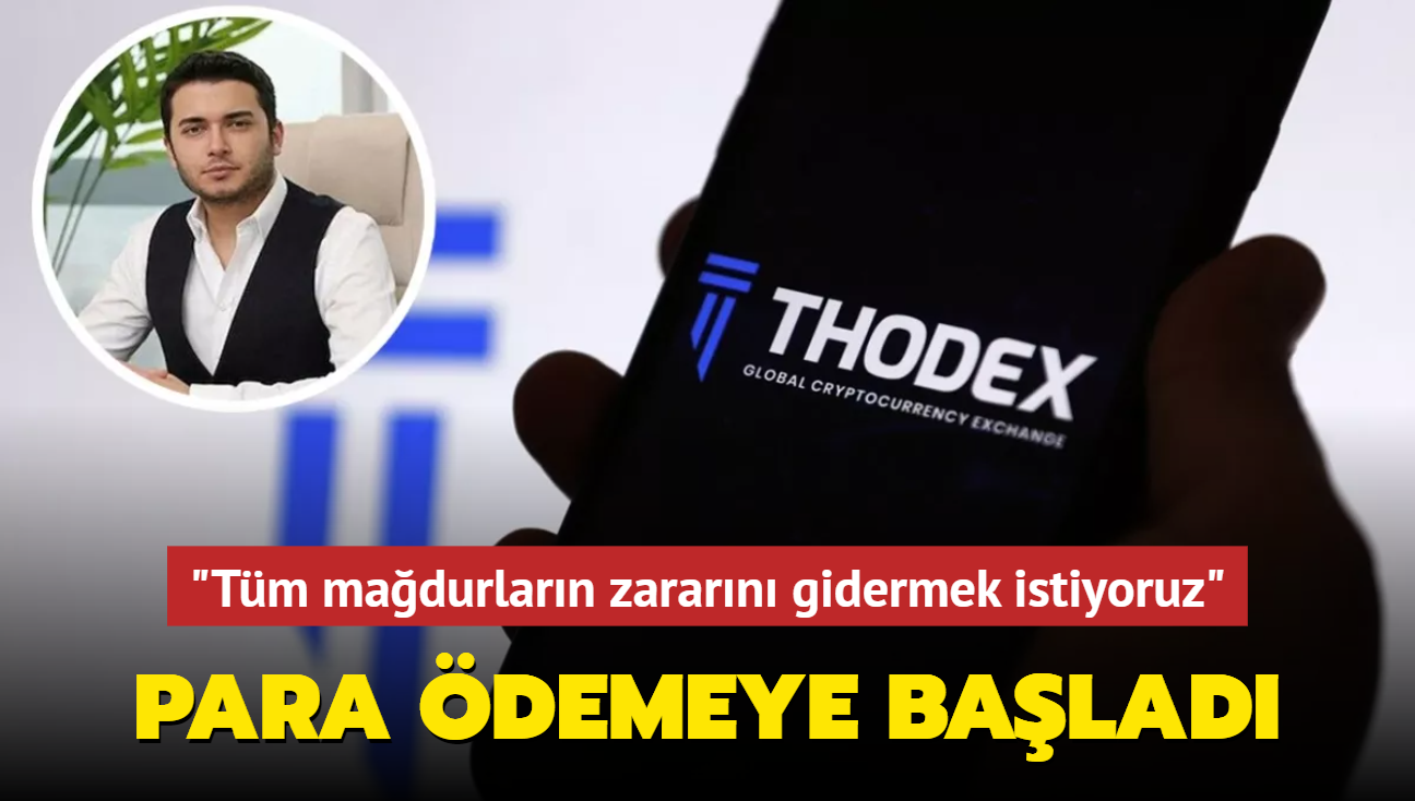 Thodex hesaplara para göndermeye başladı: 1-2 hafta içerisinde bütün mağdurların zararını gidermek istiyoruz