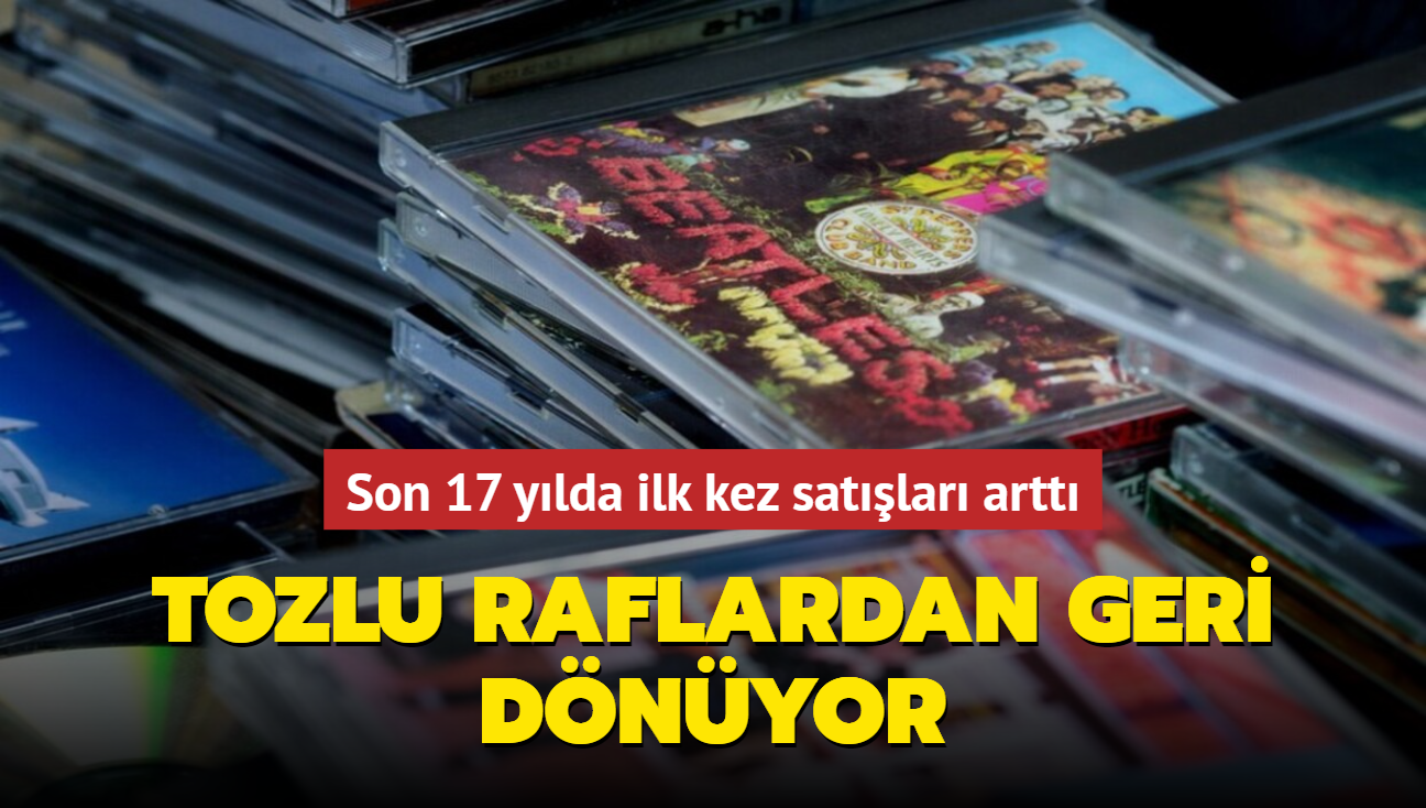 CD satlar, 17 yldr ilk kez artt: Tozlu raflardan geri dnyor