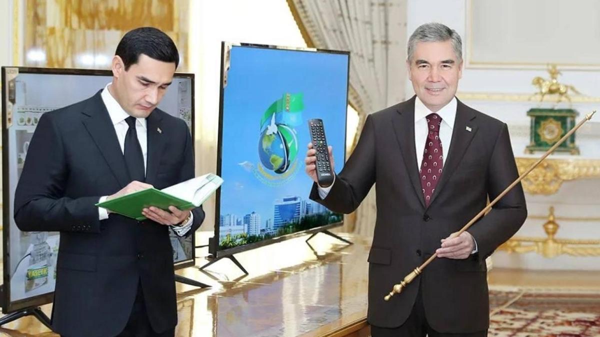 Trkmenistan'da seim sonuland! Eski cumhurbakannn olu greve geldi