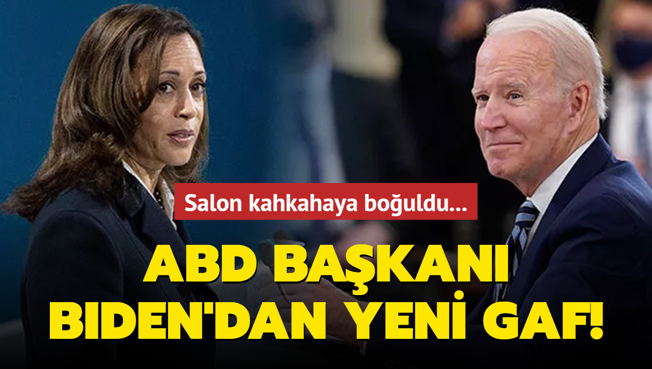 Salon kahkahaya bouldu... ABD Bakan Biden'dan yeni gaf!