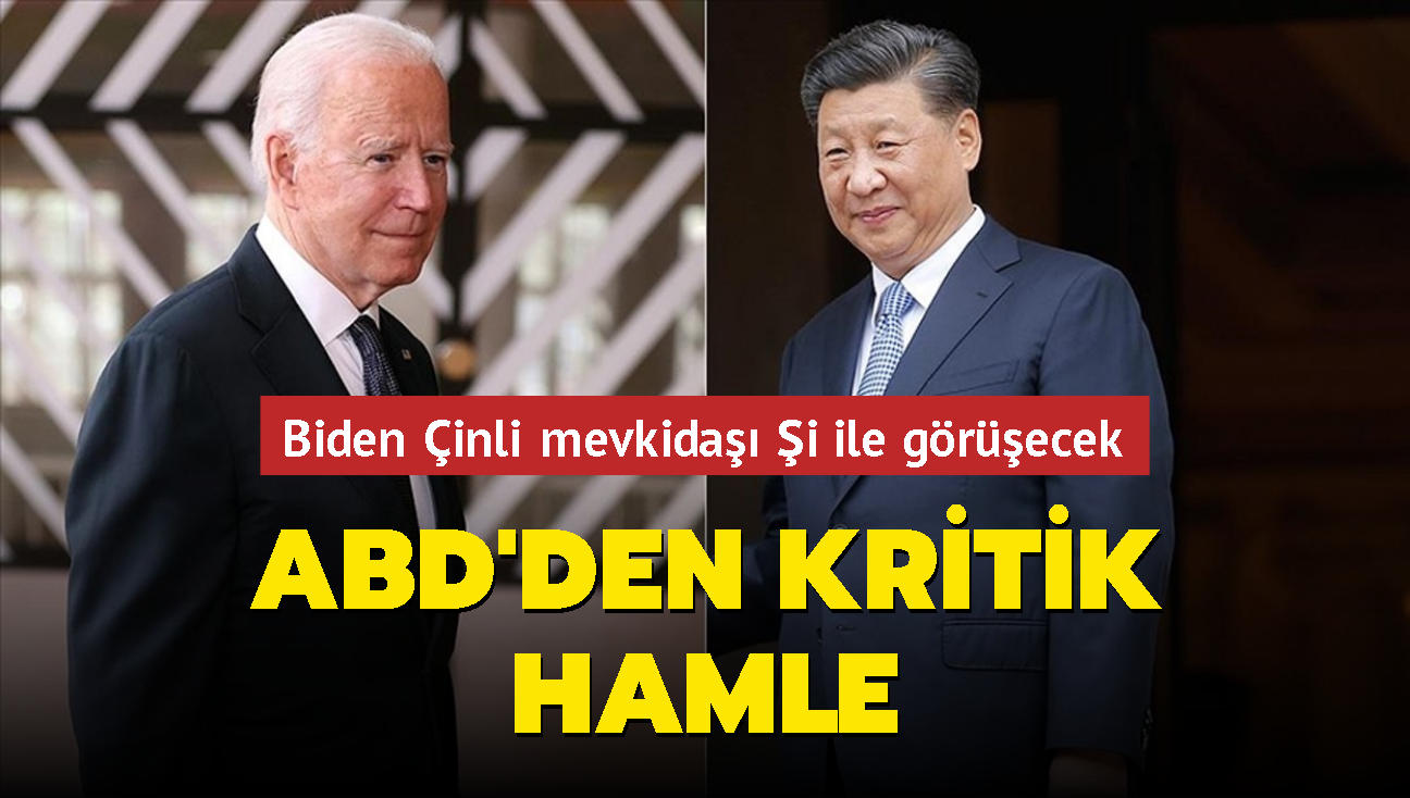 ABD'den kritik hamle... Biden inli mevkida i ile grecek