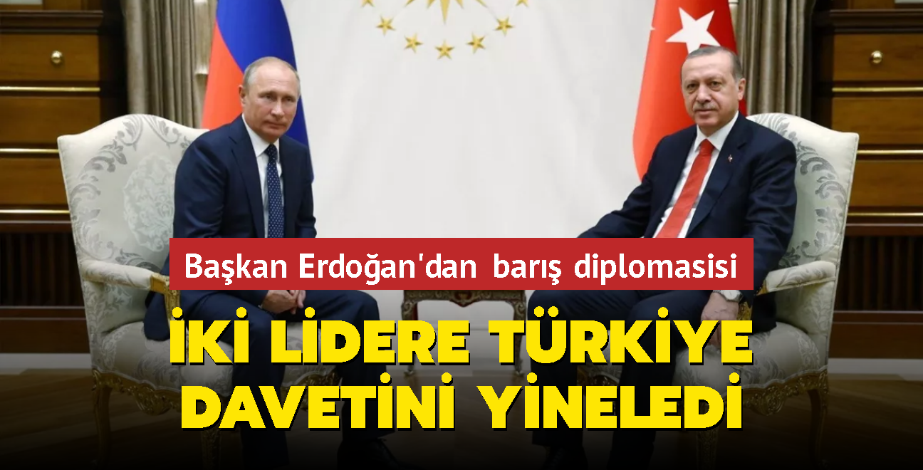 Bakan Erdoan Rusya Devlet Bakan Vladimir Putin ile grt