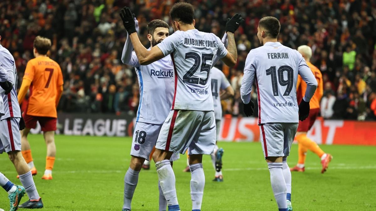 Aubameyang'tan Galatasaray'a attklar gole Messi benzetmesi