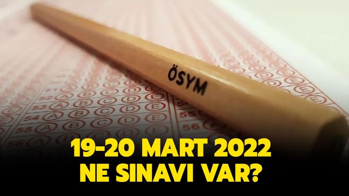 Bu hafta sonu snav var m" 19 - 20 Mart ne snav var" 