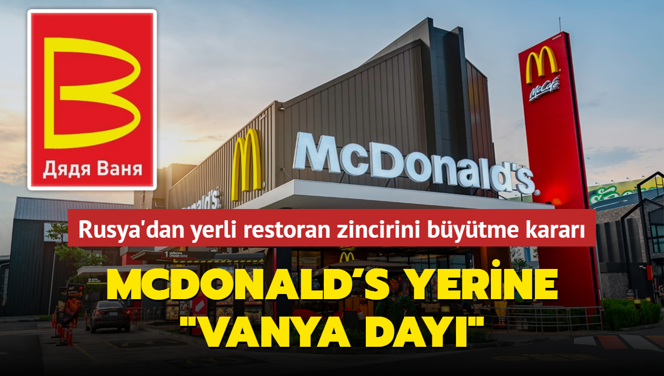 Pek deimemi sanki! Rusya kapanan McDonald's'n yerine "Vanya Day"y kurdu