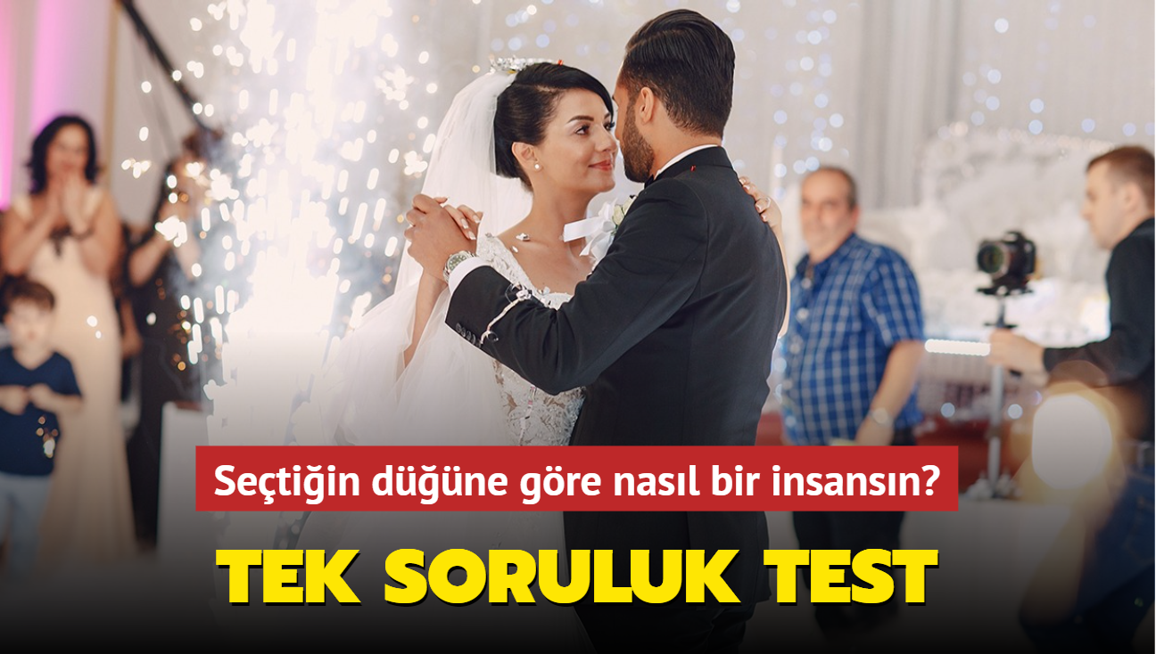 Setiin dne gre nasl bir insansn" Bu test cimrileri ortaya karyor...