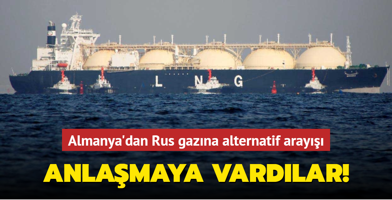 Almanya'dan Rus gazna alternatif aray: Anlamaya vardlar!