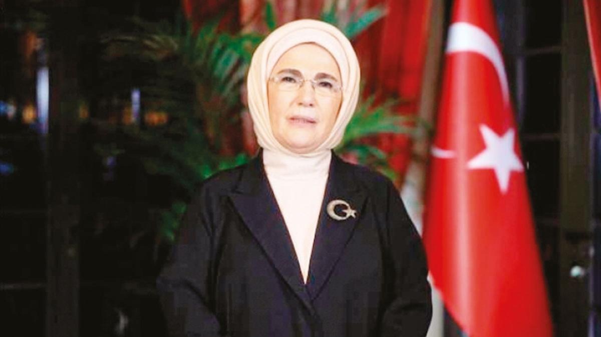 Emine Erdoğan'dan Kızılay'a destek çağrısı