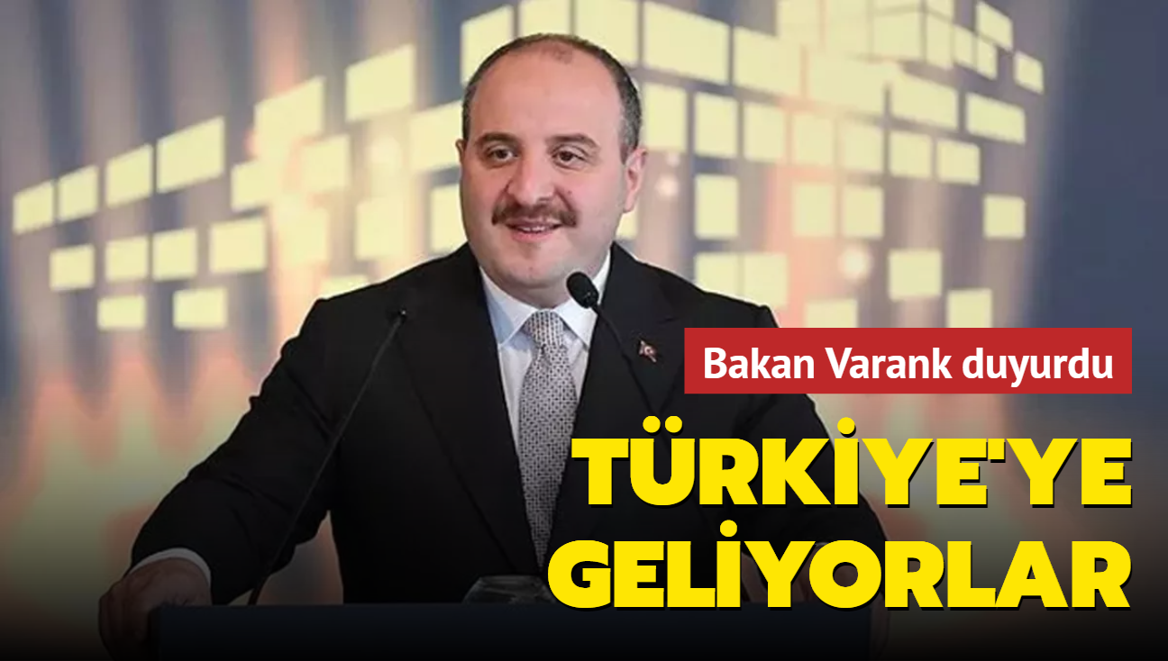 Bakan Varank: Tersine Beyin G Program ile 47'si Trk, 63 yeni aratrmac daha Trkiye'ye geliyor