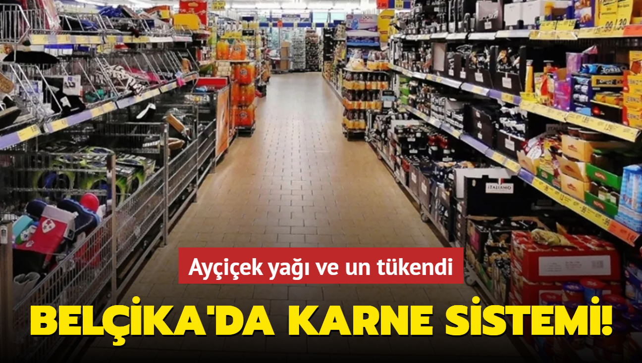 Belika'daki marketlerde karne sistemi: Ayiek ya ve un tkendi