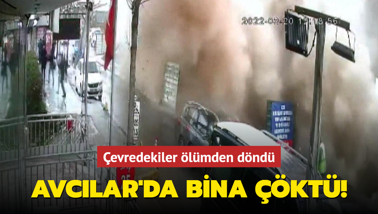 Avclar'da bina kt!