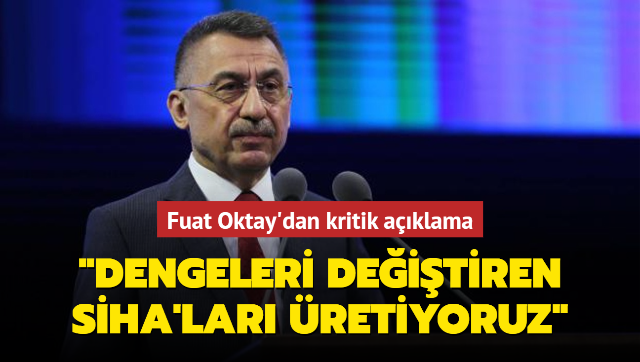 Cumhurbakan yardmcs Oktay: Dengeleri deitiren SHA'lar retiyoruz