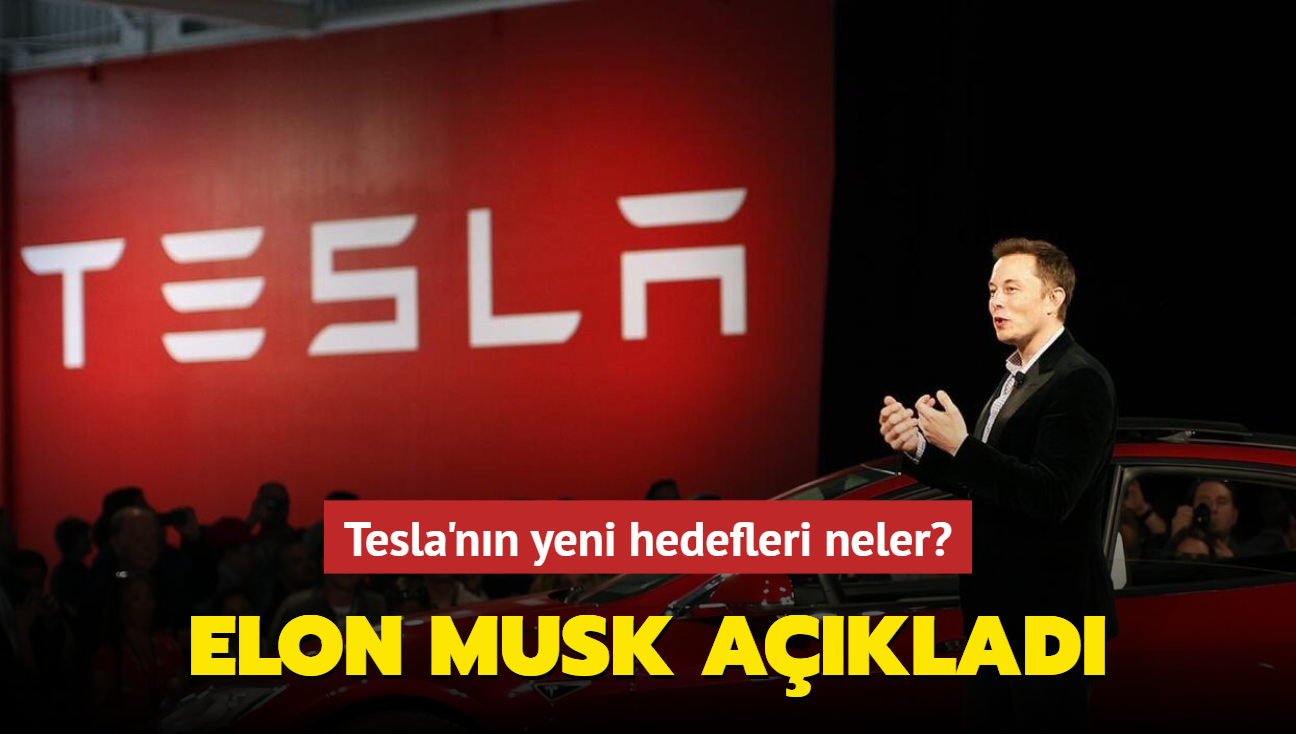 Elon Musk aklad: le Tesla'nn yeni hedefleri