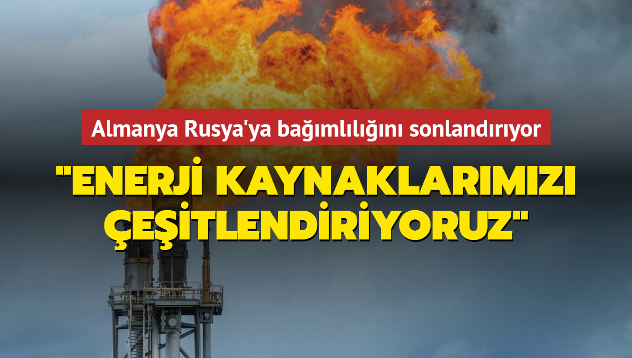 Almanya Babakan lkesinin Rusya ile enerji bamlln sonlandryor